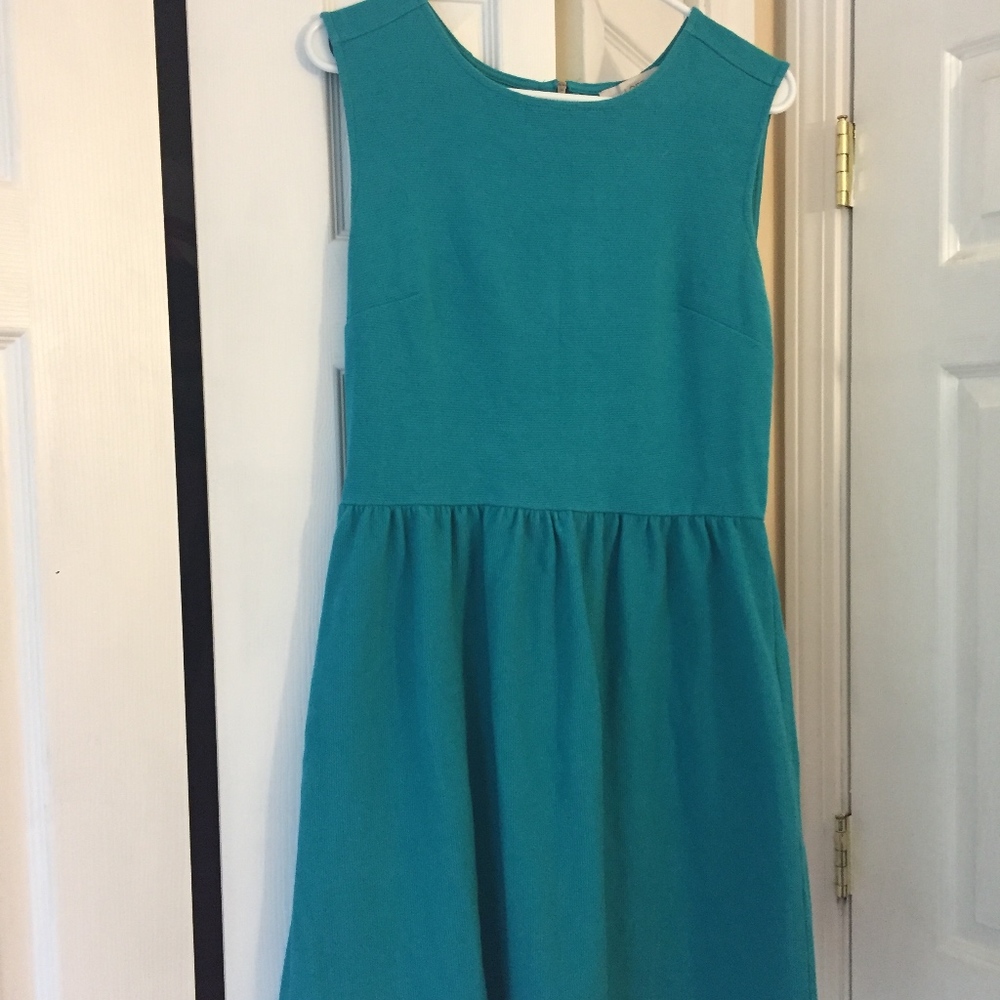 Blue Green LOFT Dress